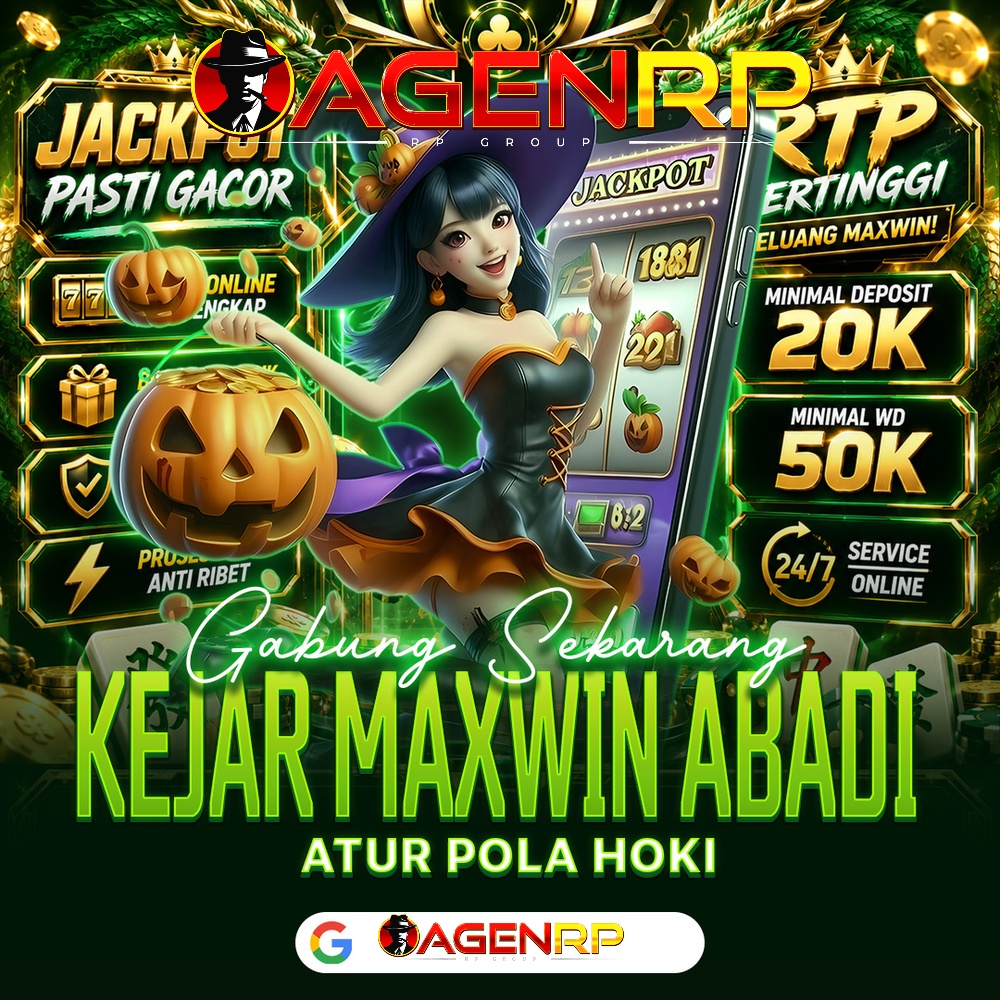 AGENRP: Situs Slot Gacor Hari Ini dengan Game Populer dan Jackpot
